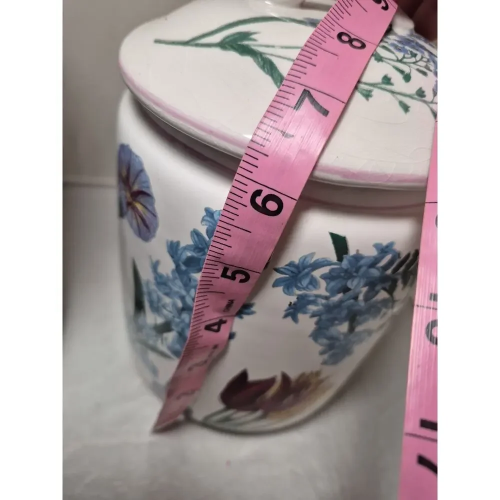 💥 Williams-Sonoma R.B. Bernarda Portugal Canisters - Set of 2 Floral Design